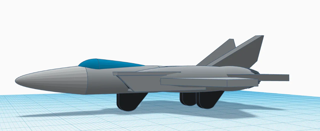 Fighter jet (NO SUPPORTS) by Mr. hantom | Download free STL model ...