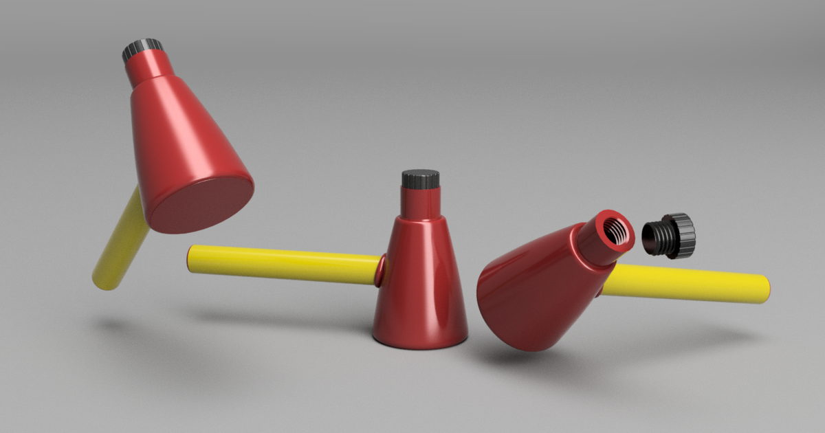 Light hammer by barneyMe Download free STL model