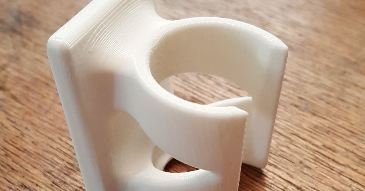 Command Strip Shower Head Holder by Rhoboto Download free STL model