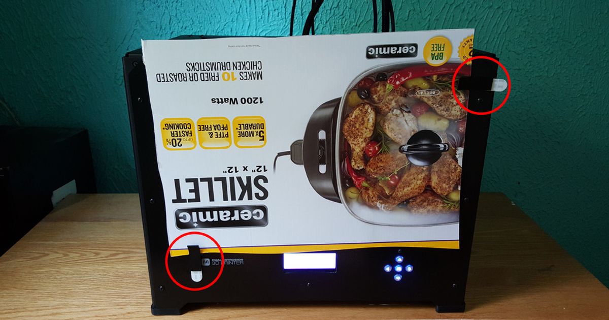 Command Strip Clips for Cardboard Enclosure Panel by Rhoboto Download