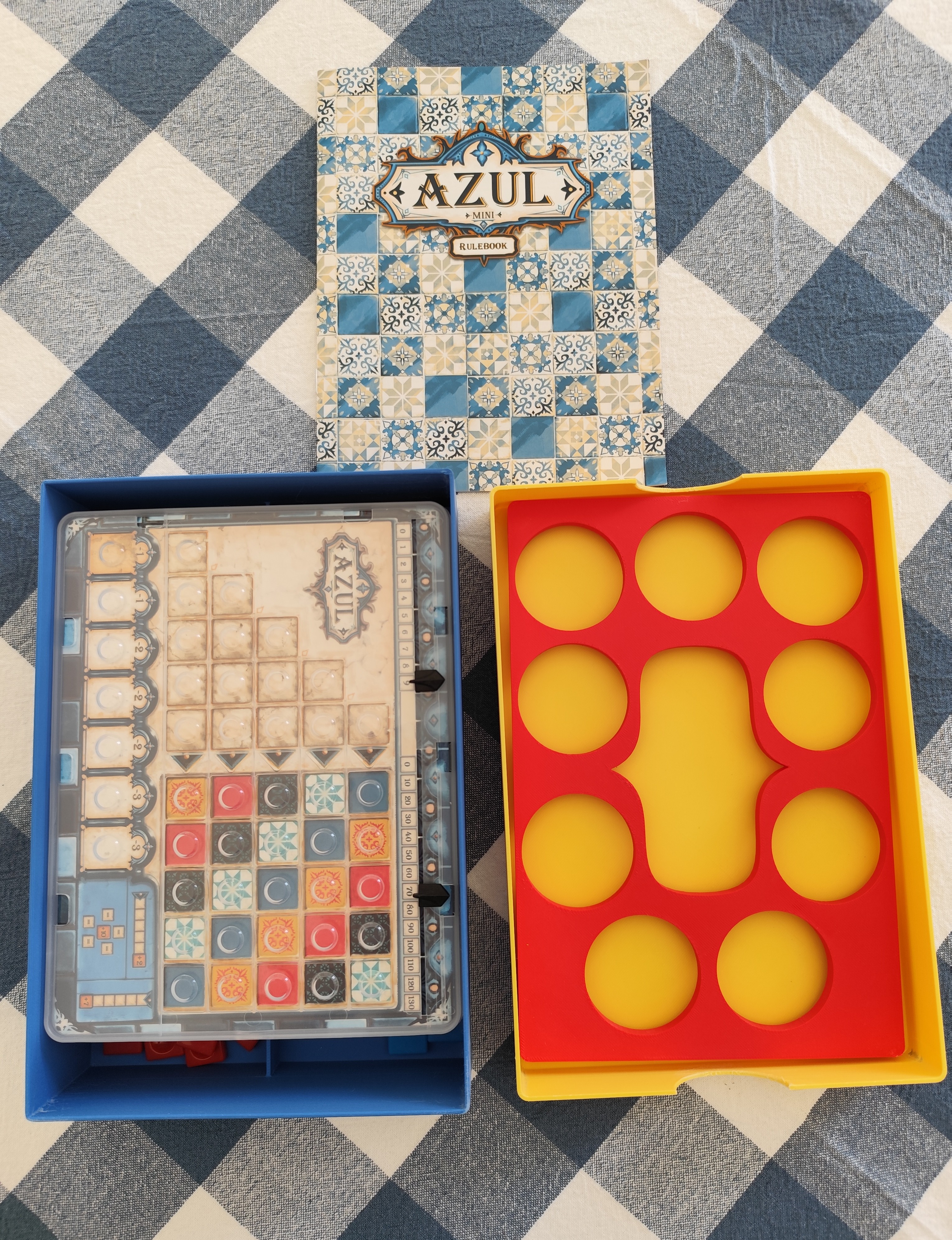 Miniatura 4 do modelo 3D Azul Mini ORGANIZER