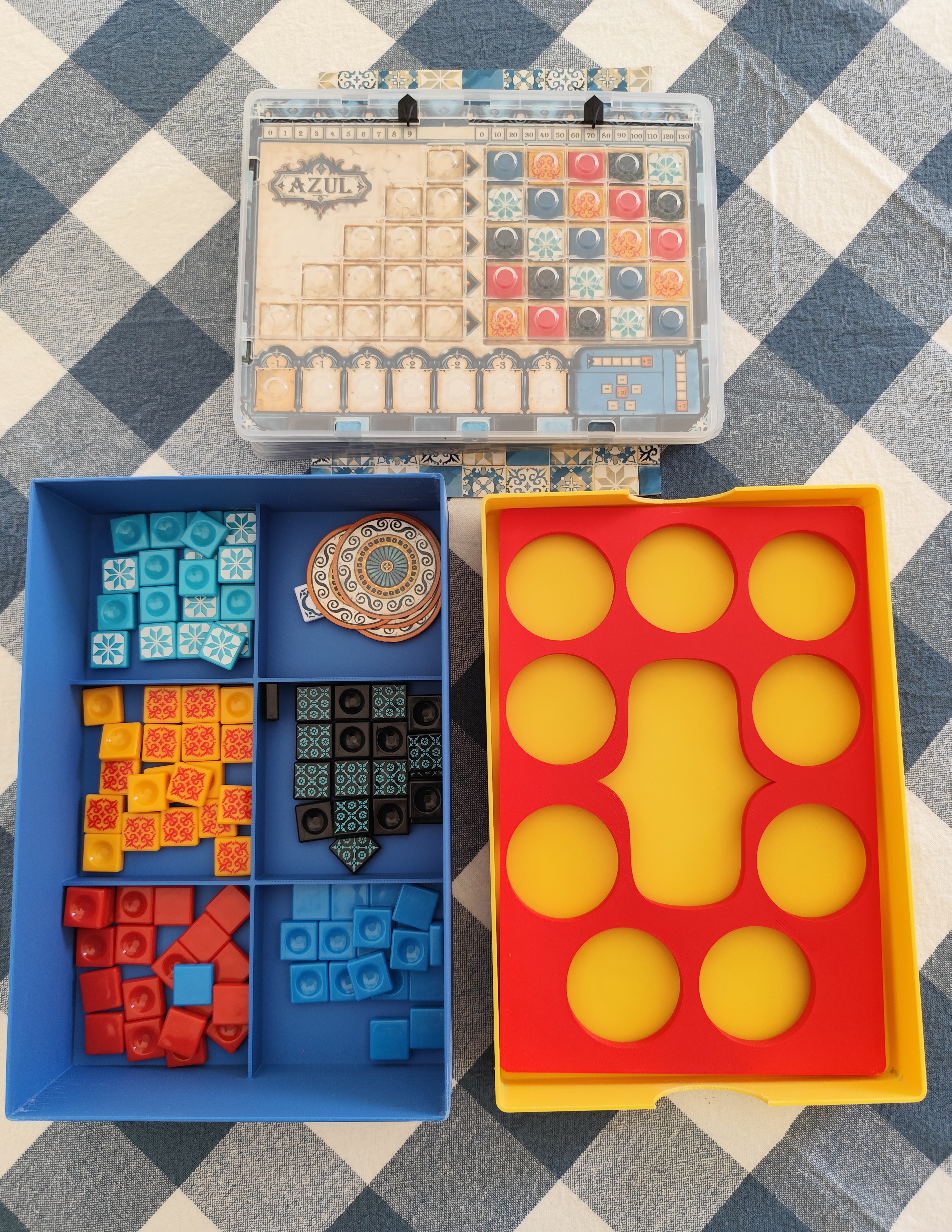 Miniatura 5 do modelo 3D Azul Mini ORGANIZER