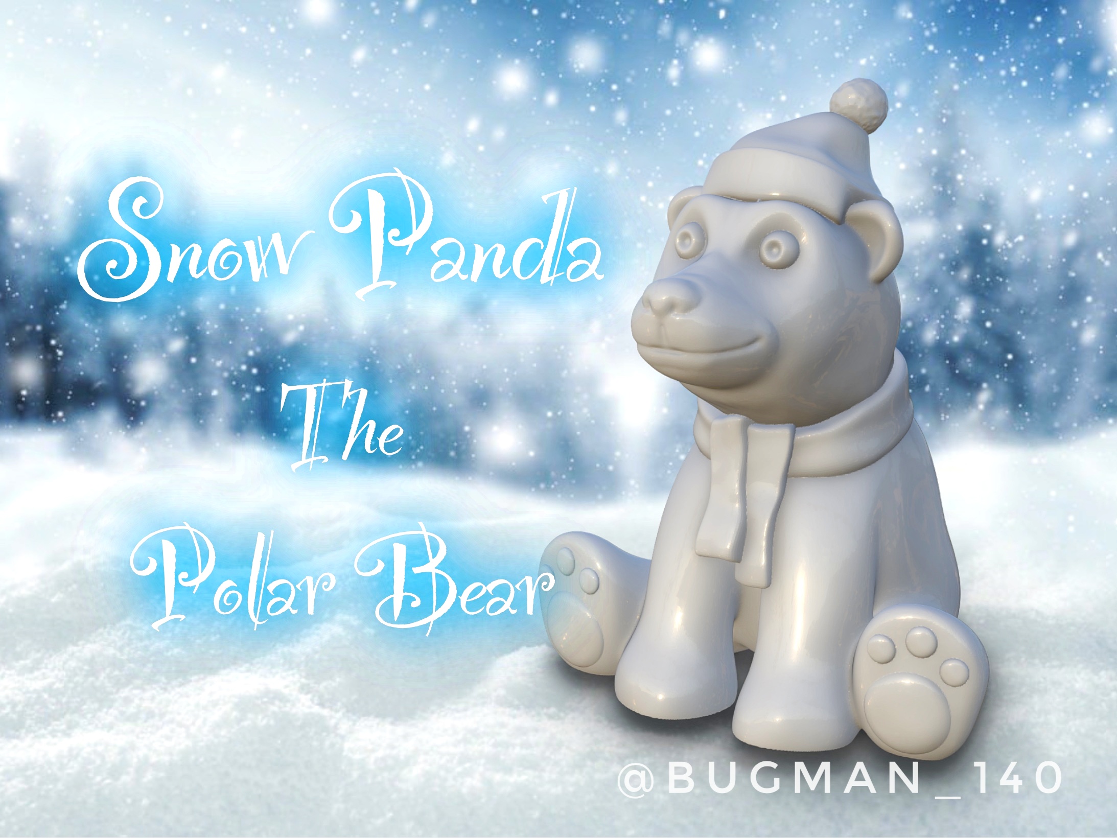Snow Panda the Polar Bear