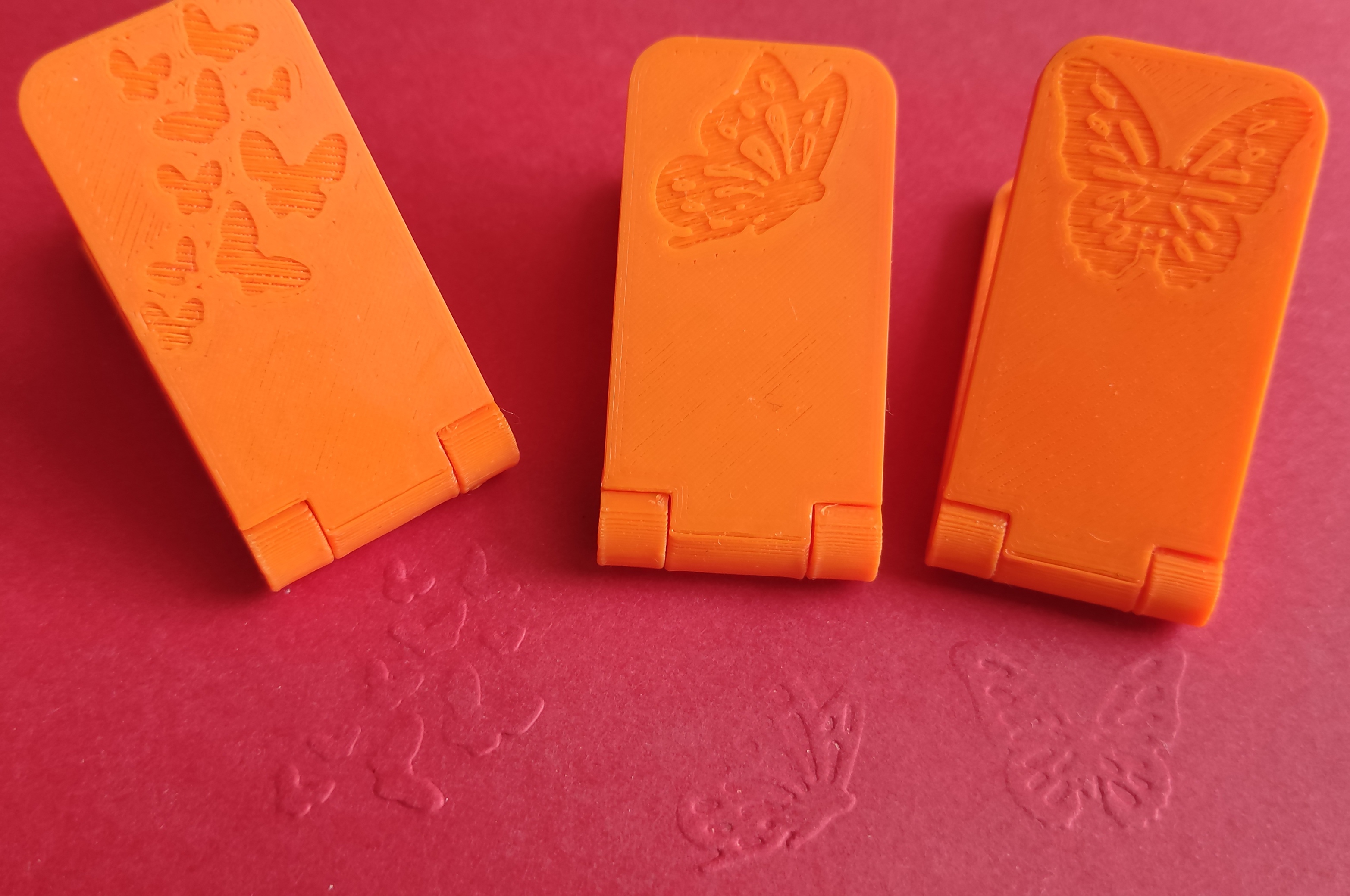 Butterfly Paper Embosser Stamp by prouting Download free STL model