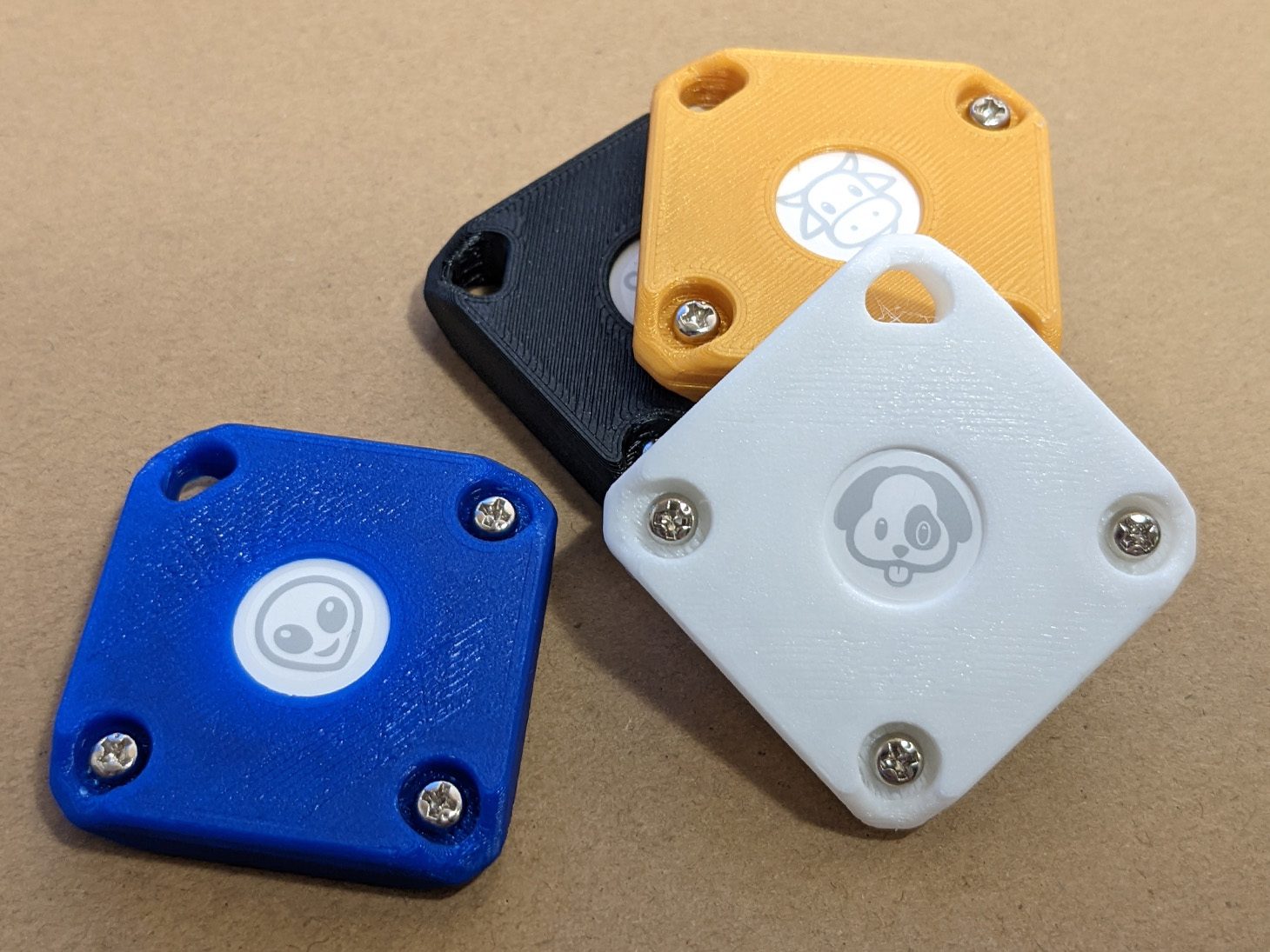 Rugged AirTag Key Ring Case by Bryce Download free STL model