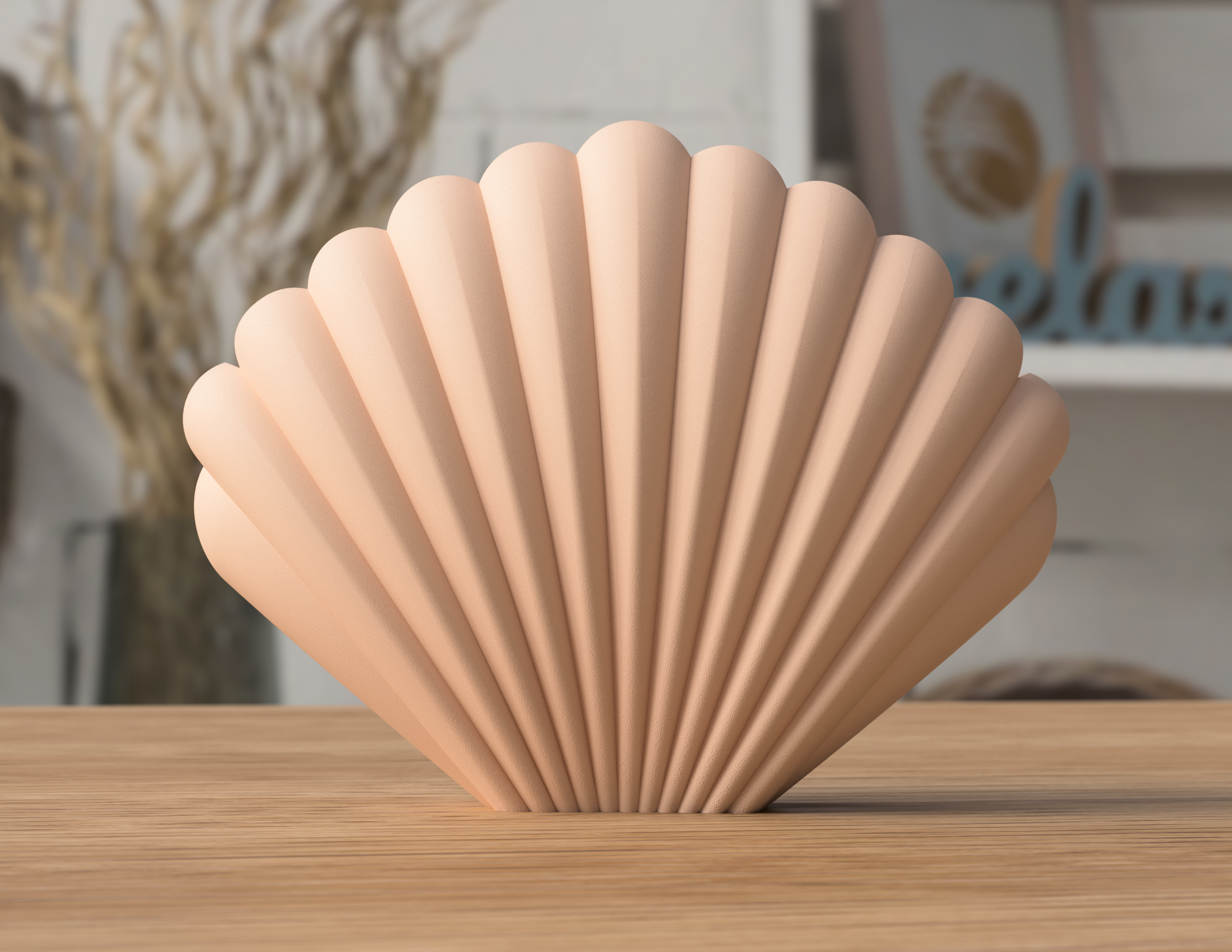 Miniatura 3 do modelo 3D Sea Shell Vase