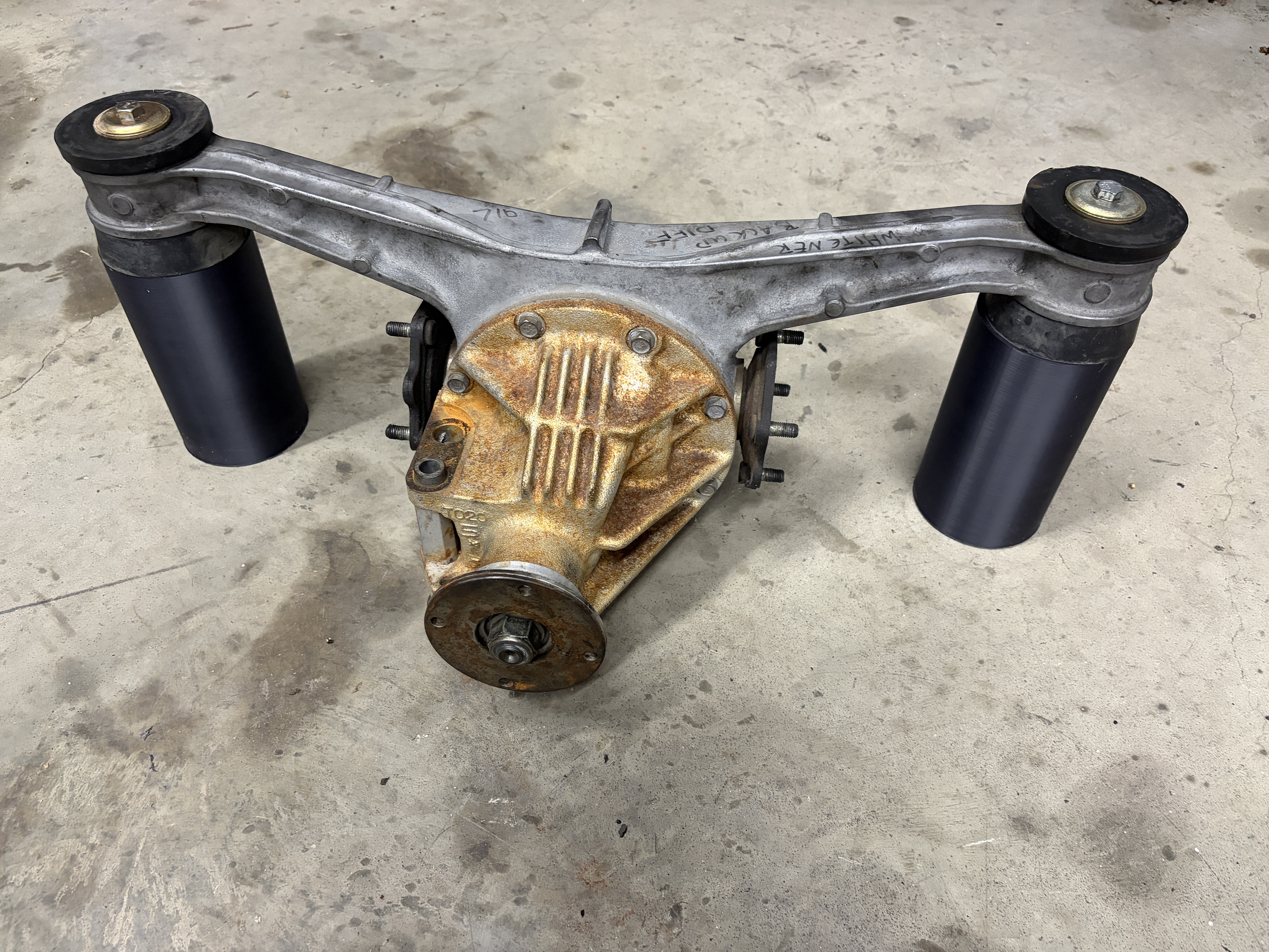 NA Miata differential transport spacer