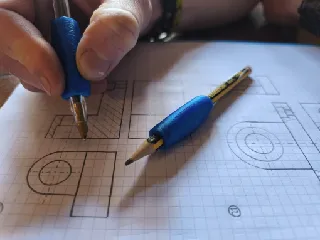 Ergonomic Pen & Pencil Grip