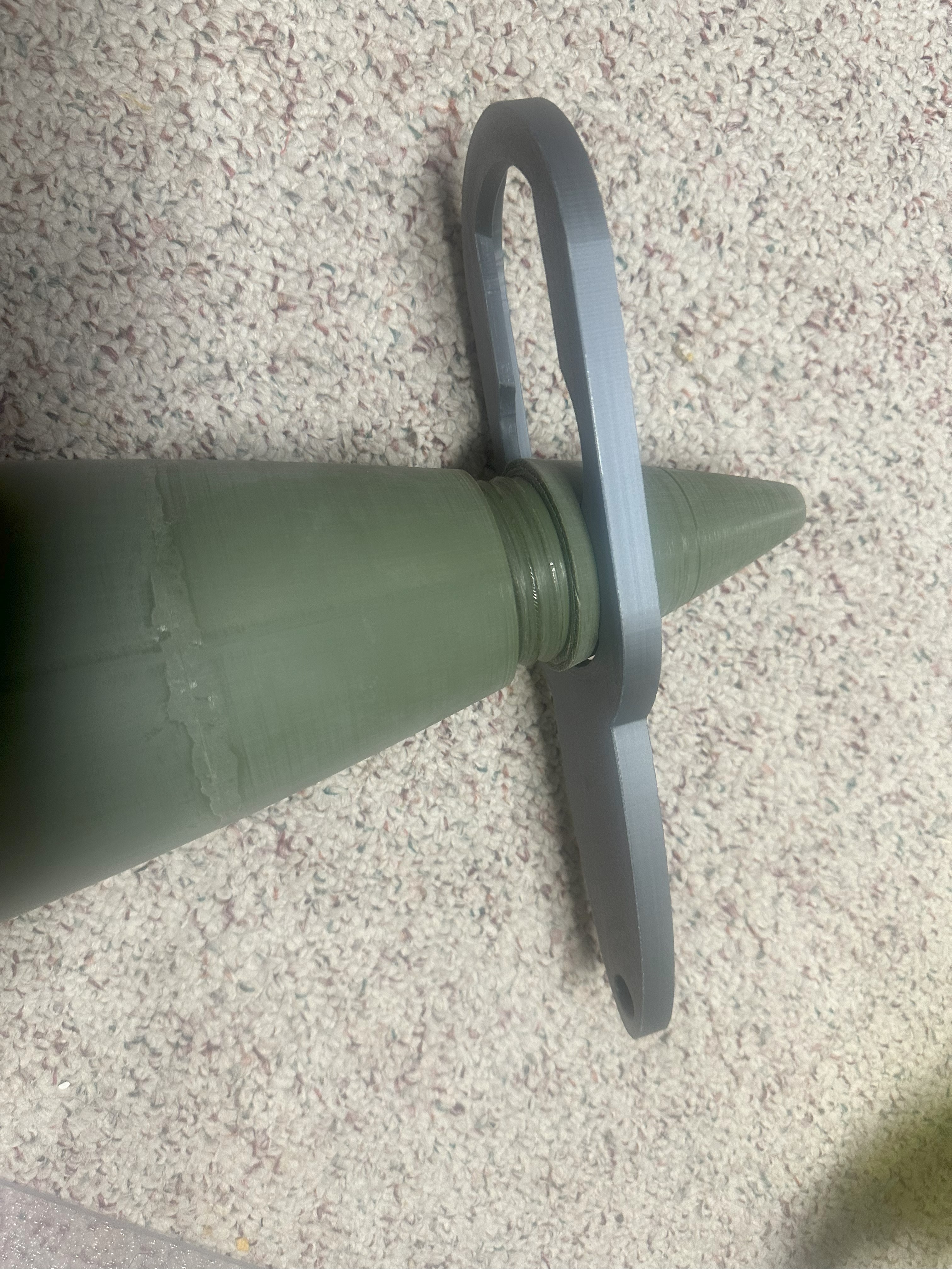 Miniatura 4 do modelo 3D 155mm howitzer shell