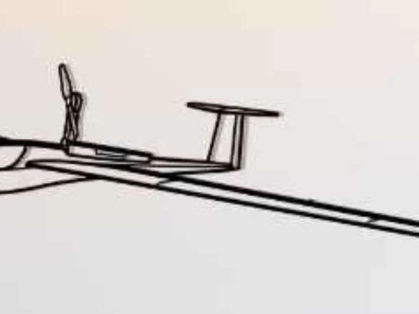 DG-800 Glider Wall Art