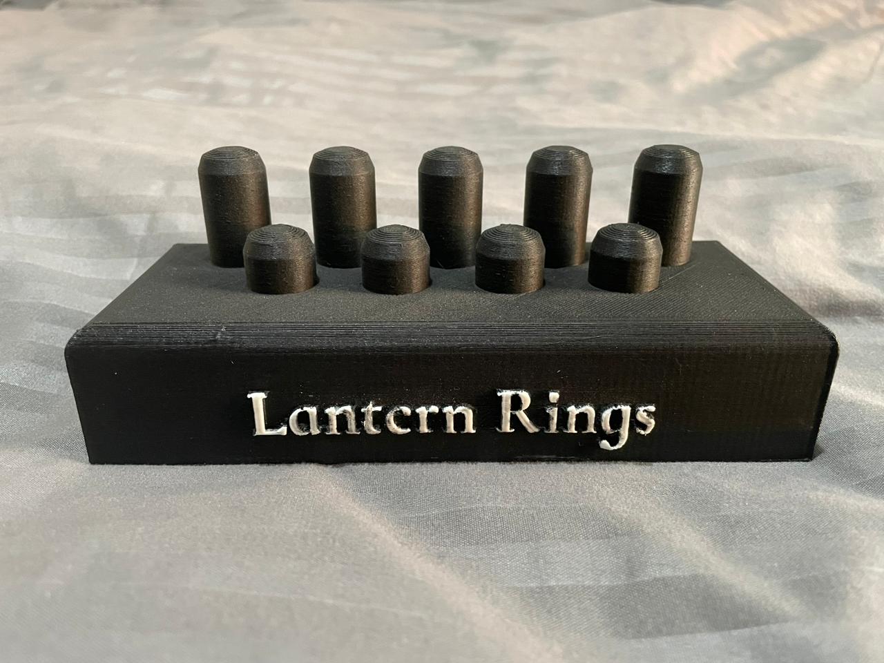 Miniatura 2 do modelo 3D Lantern Corp Rings Stand/Display