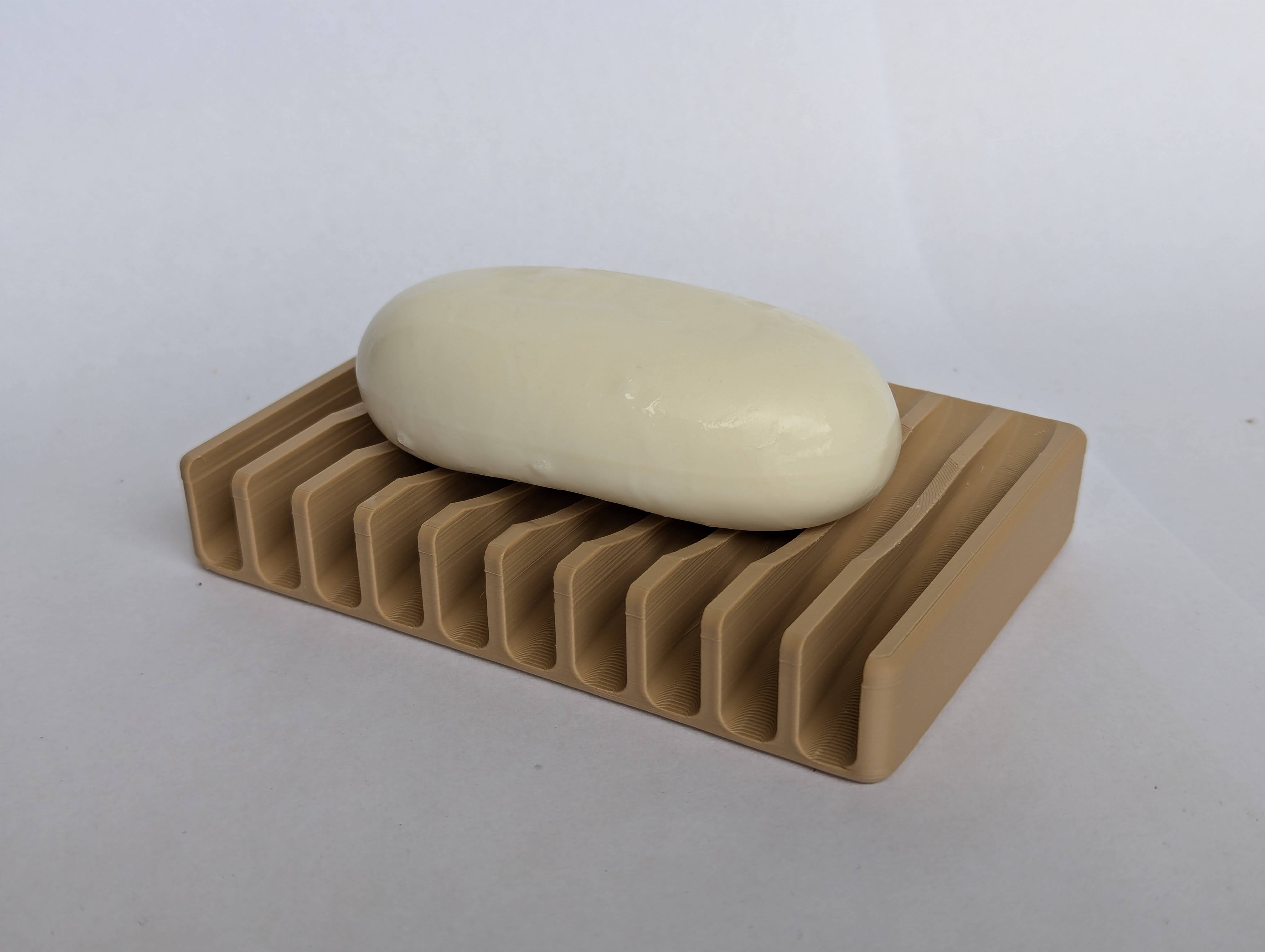 Soap dish (always dry soap) by Vasichkin Download free STL model