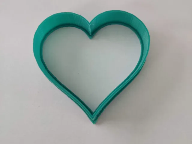 Heart shaped cookie cutter