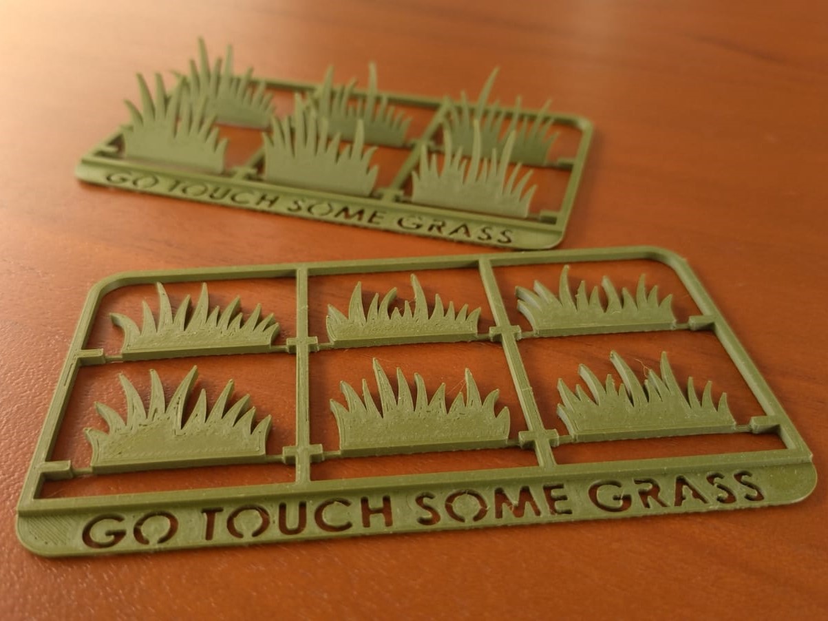 Go Touch Some Grass - Kit Card