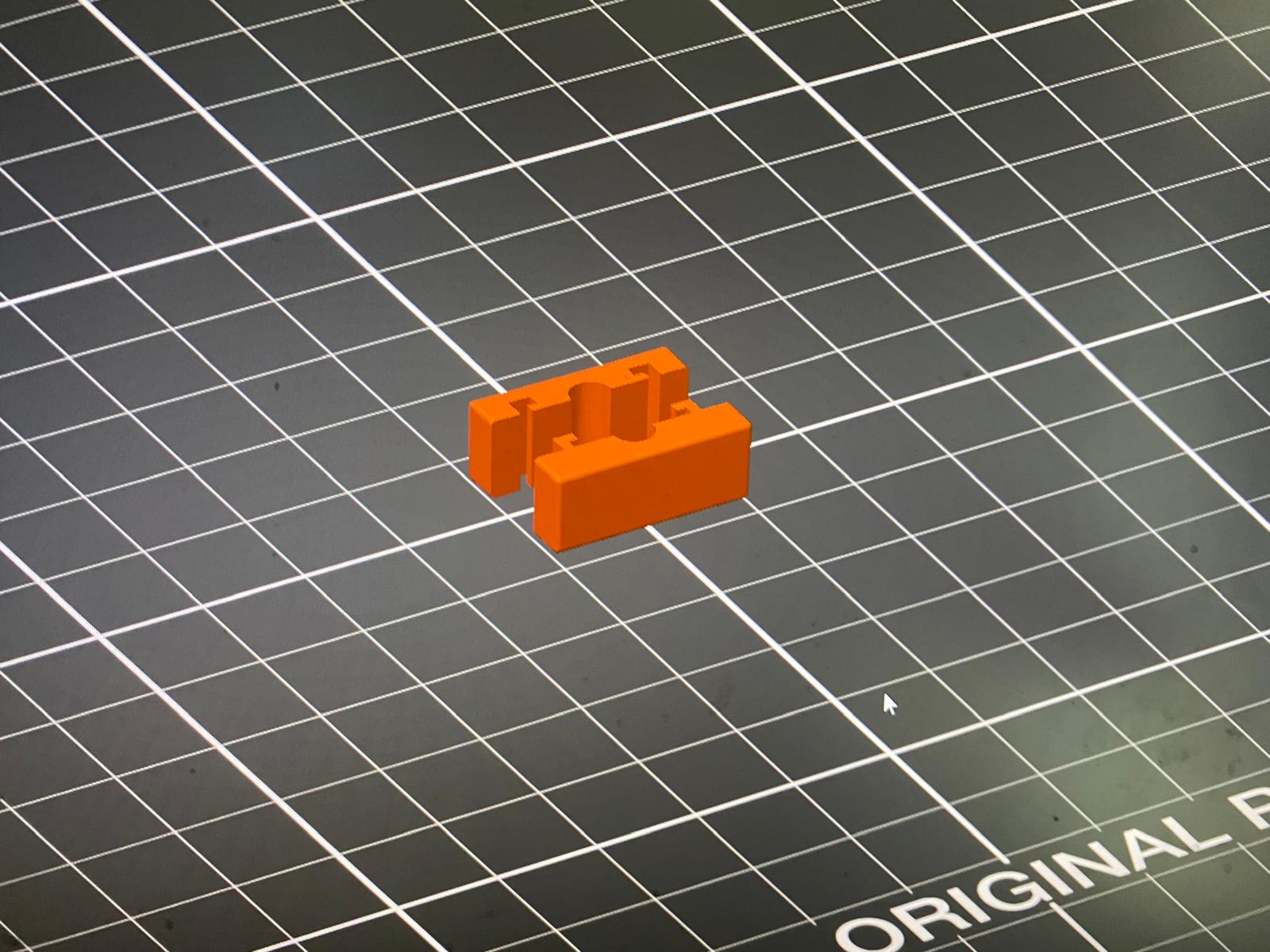 Miniatura 2 do modelo 3D Cable holder for computer mouse 4mm