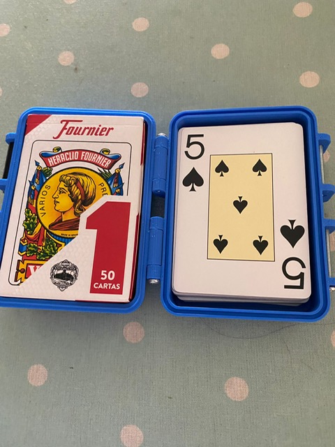 Caja baraja española y poker MMU