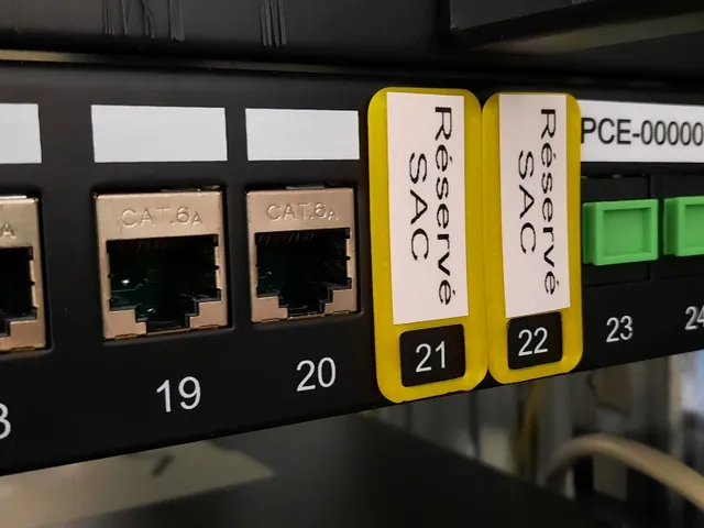 Réservation RJ 45 Bandeau