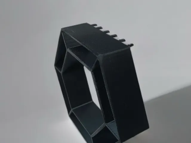 Necklace Holder Hexagon