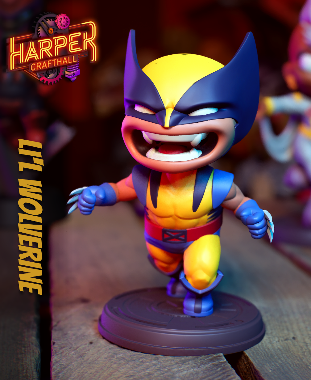 Li'l Wolverine - XMen97 Fanart Collectible Figure