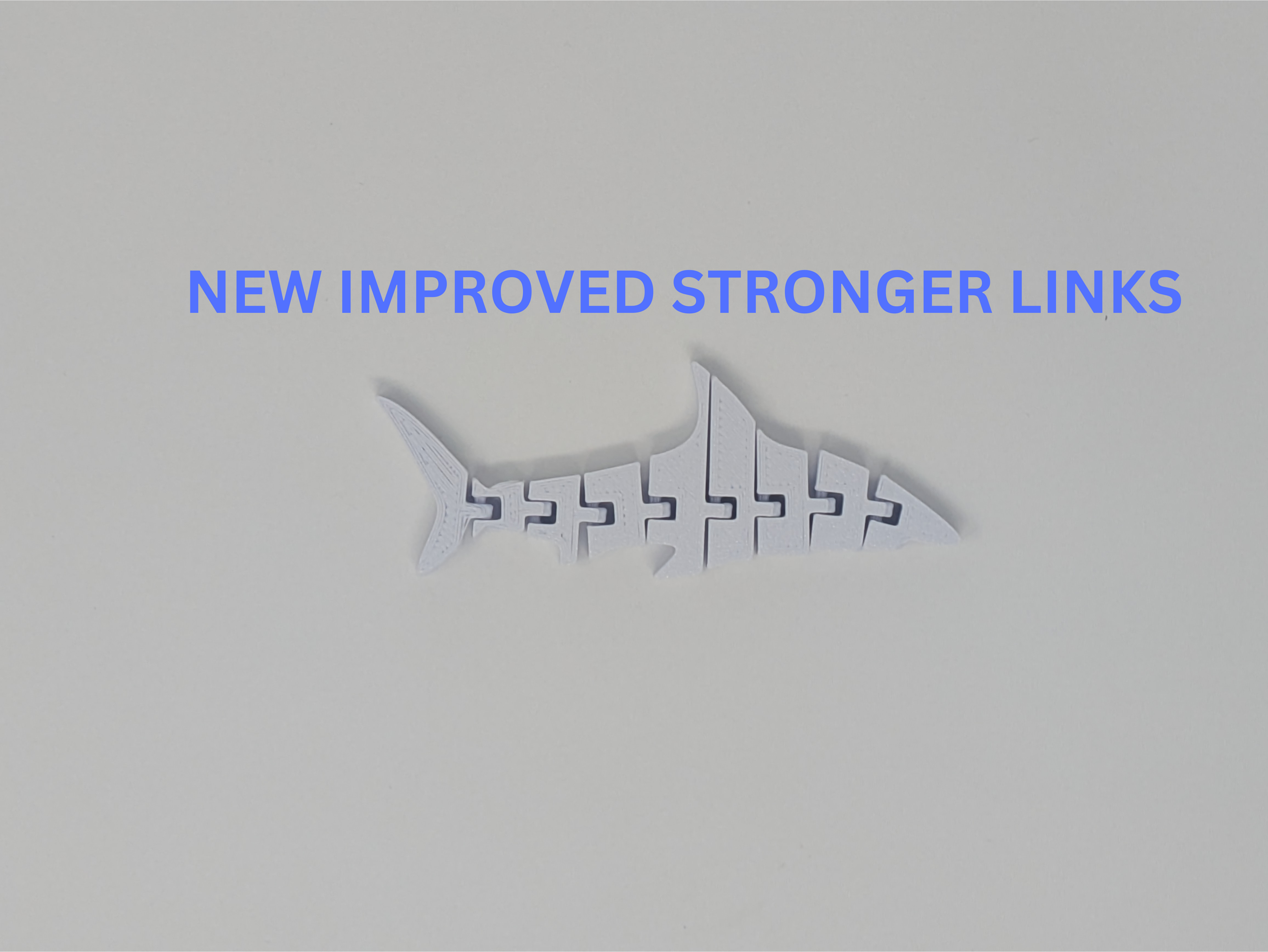 Flexi shark fidget toy