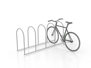 Scale Bike Rack - Inverted U Style by Henry Levesque | Download free ...
