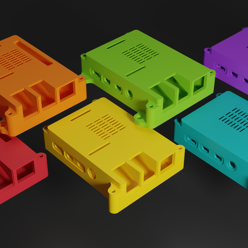 Raspberry Pi 4B case by tada66 | Download free STL model | Printables.com