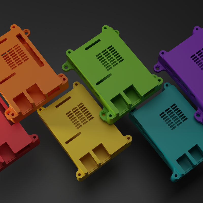 Raspberry Pi 4B case by tada66 | Download free STL model | Printables.com