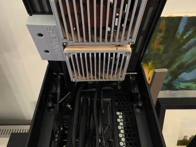 Phanteks style 92mm fan grill