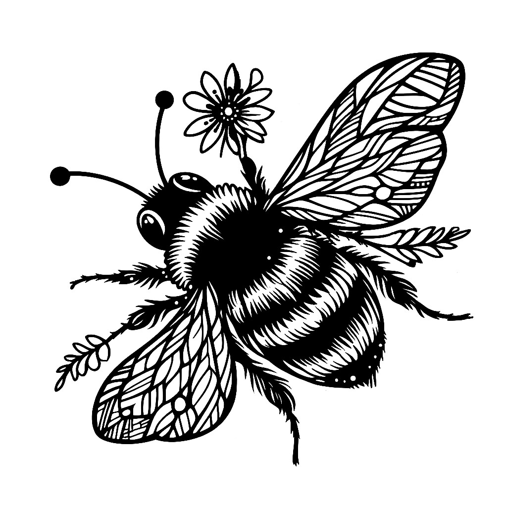Miniatura 2 do modelo 3D Coaster - Bumble-bee