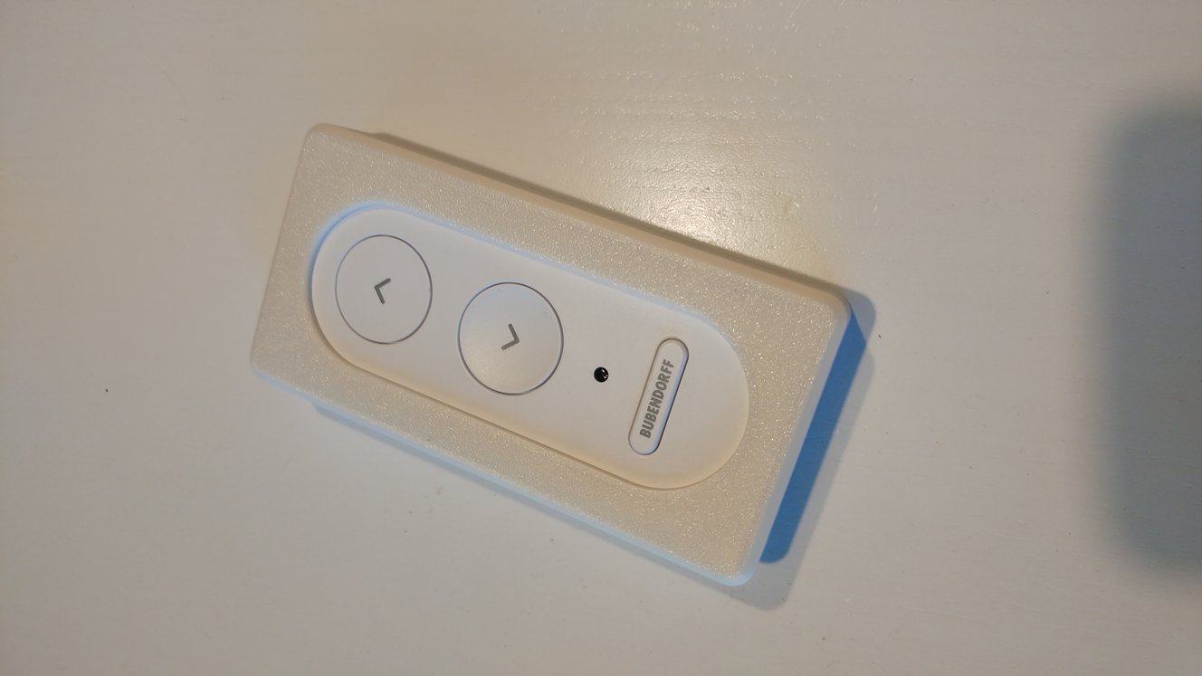 Bubendorff remote control wall mount