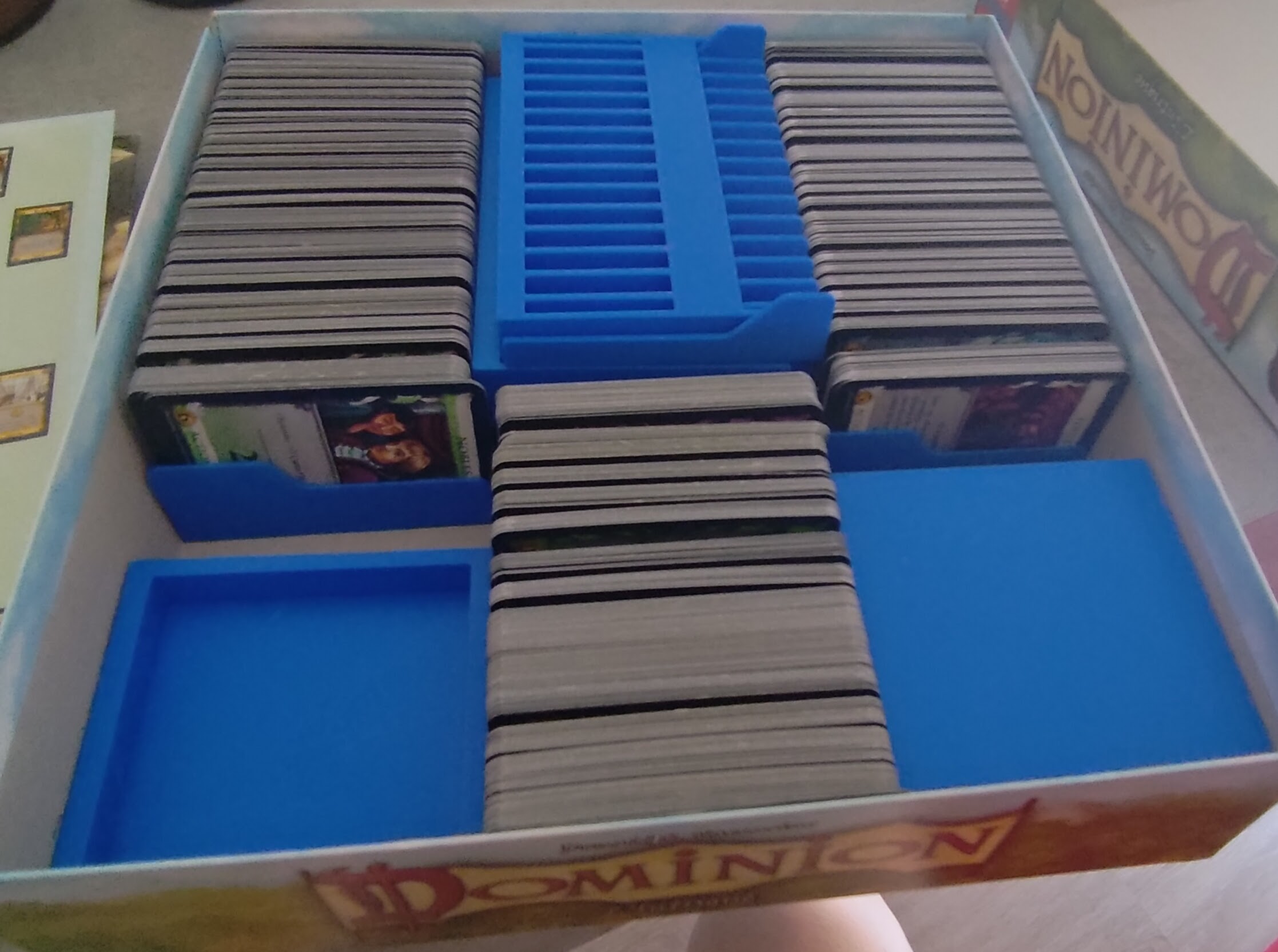 Dominion Trail Holder For Game and Extension + Box for SeaSide and Prosperity