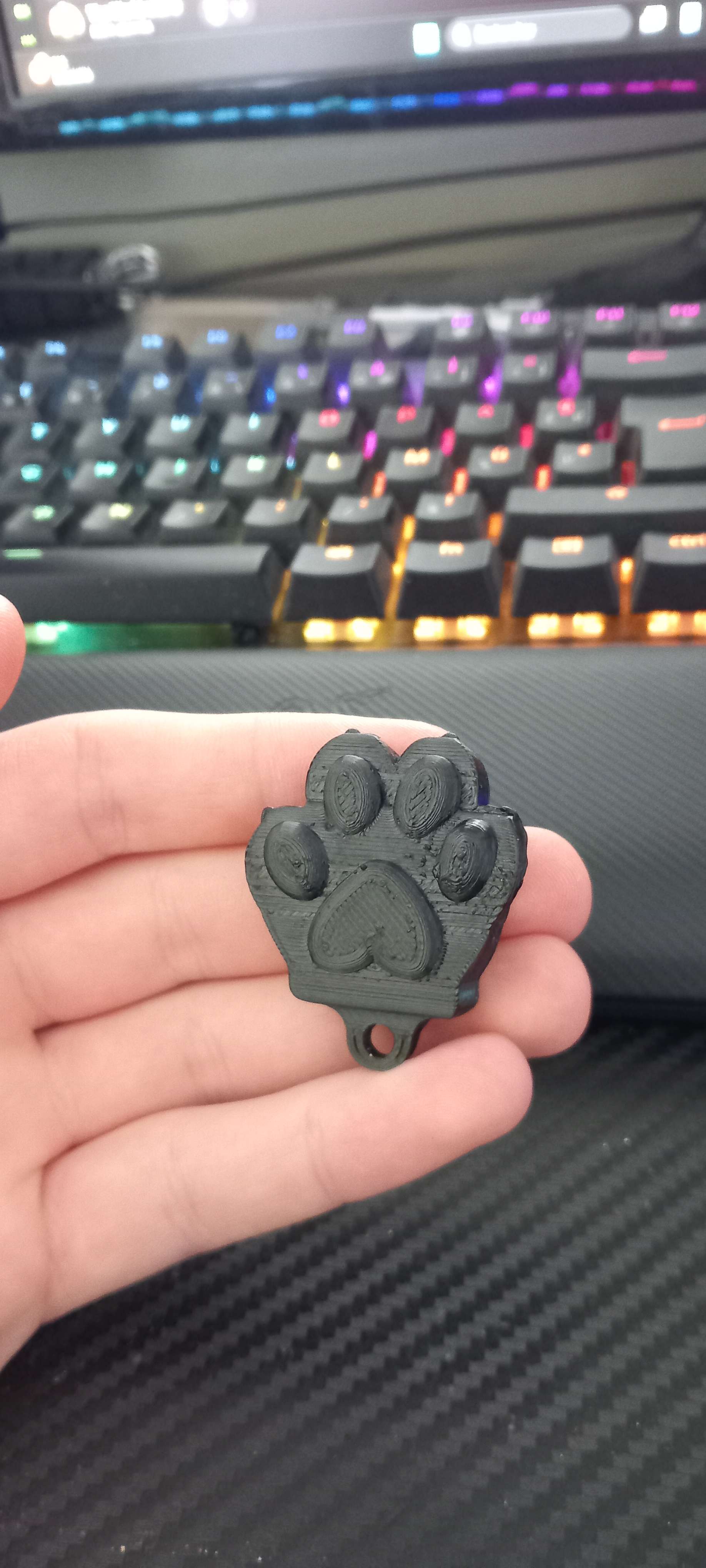 paw keychain — miniatura 4