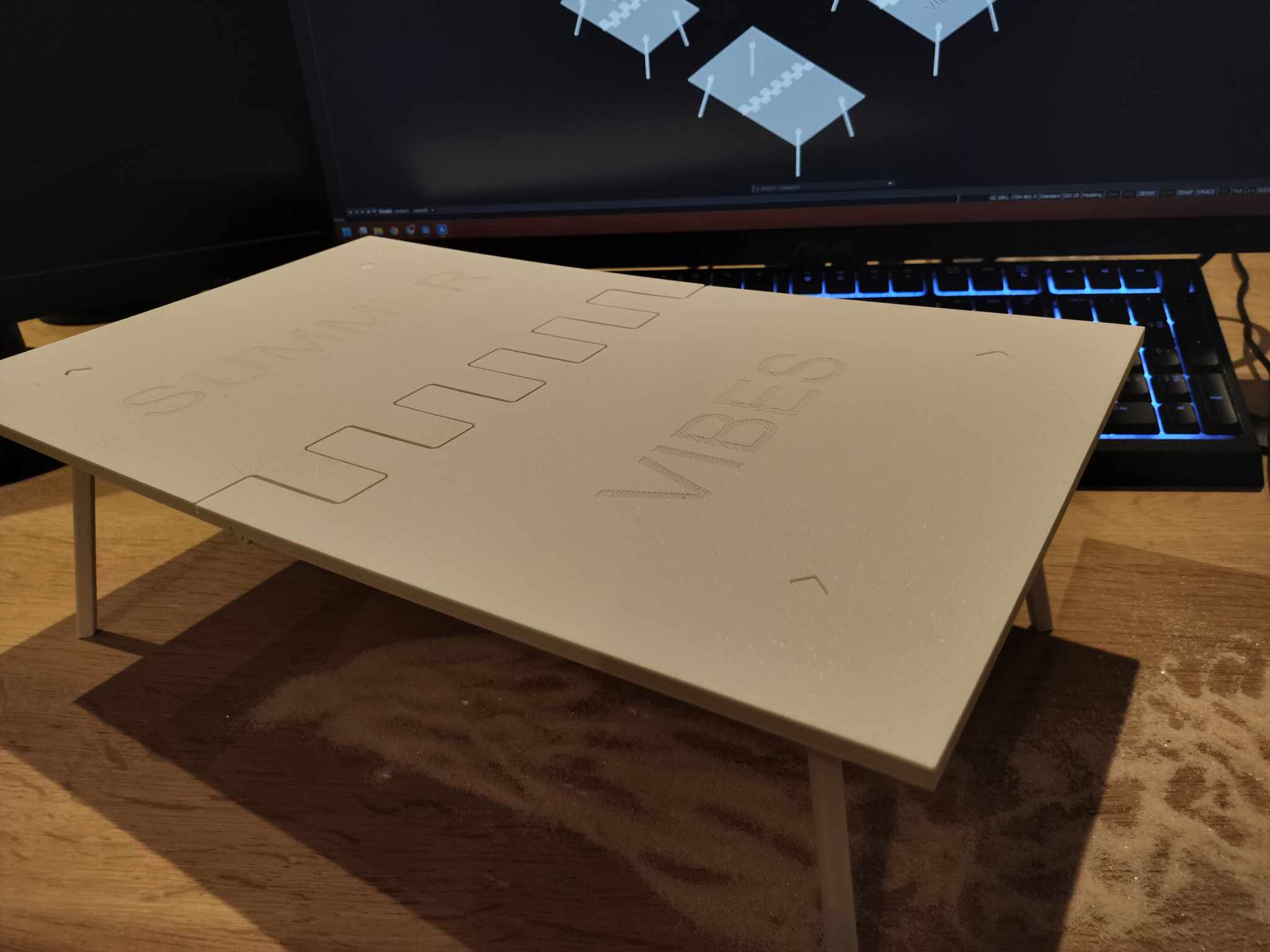 Miniatura 4 do modelo 3D Foldable Beach Table