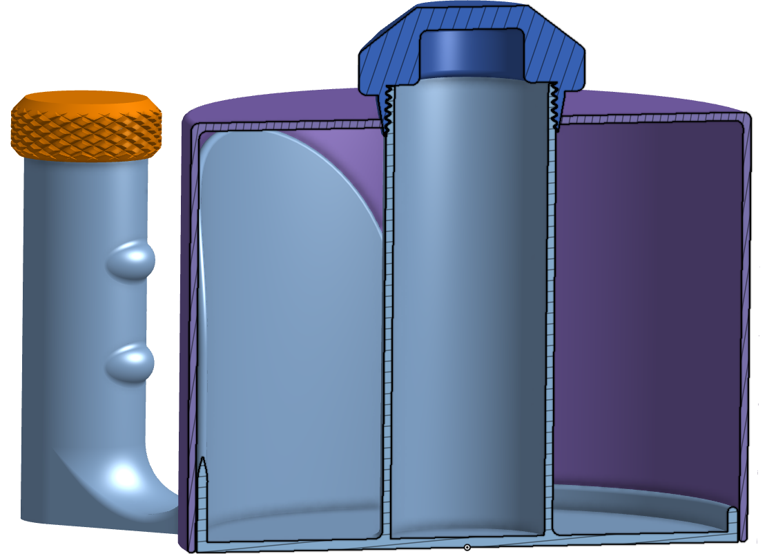Waterproof Toilet Paper Caddy By Hi Im Dave Download Free STL Model waterproof-toilet-paper-caddy-by-hi-im-dave-download-free-stl-model
