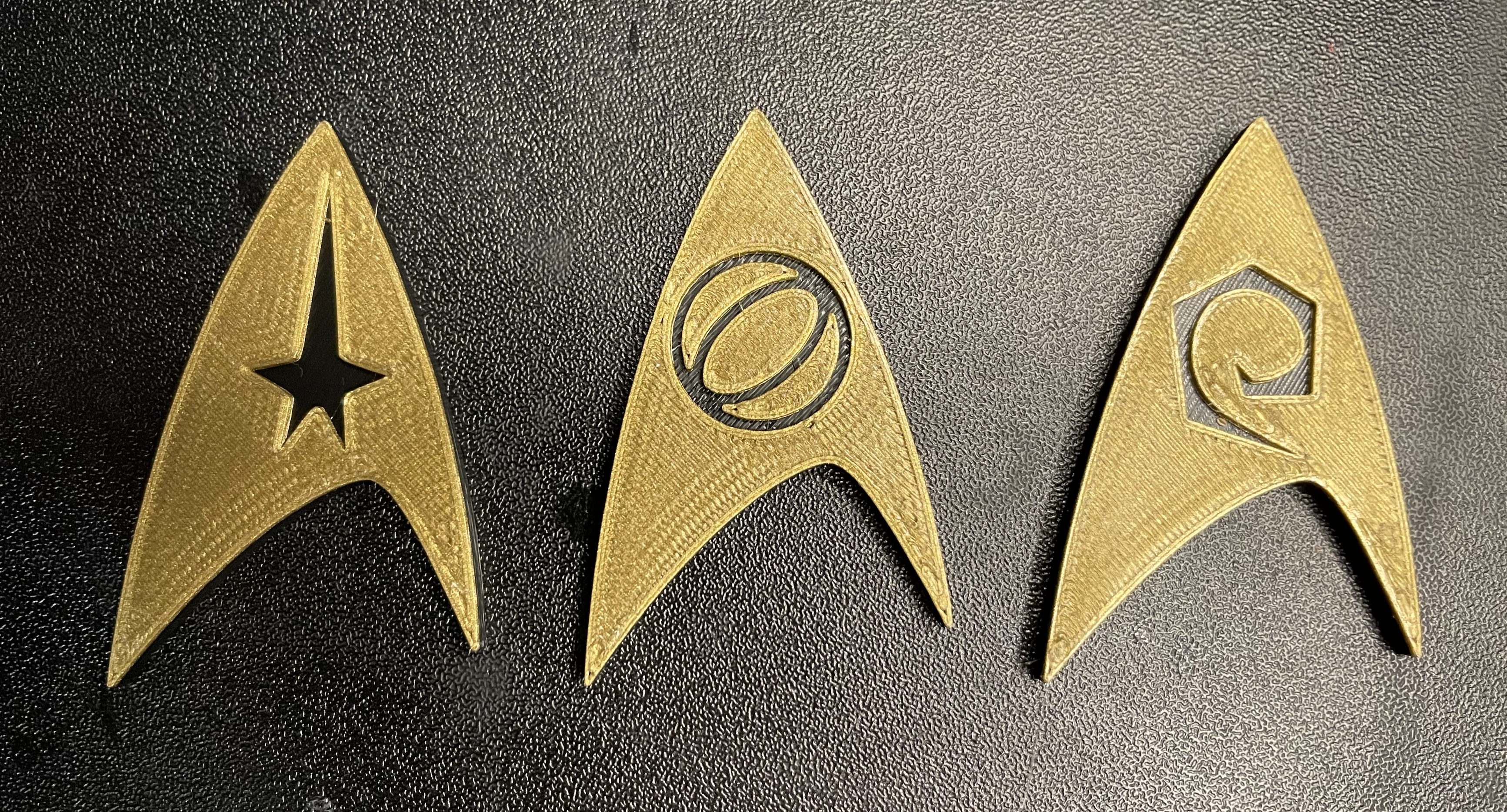 StarTrek Shirt Pins