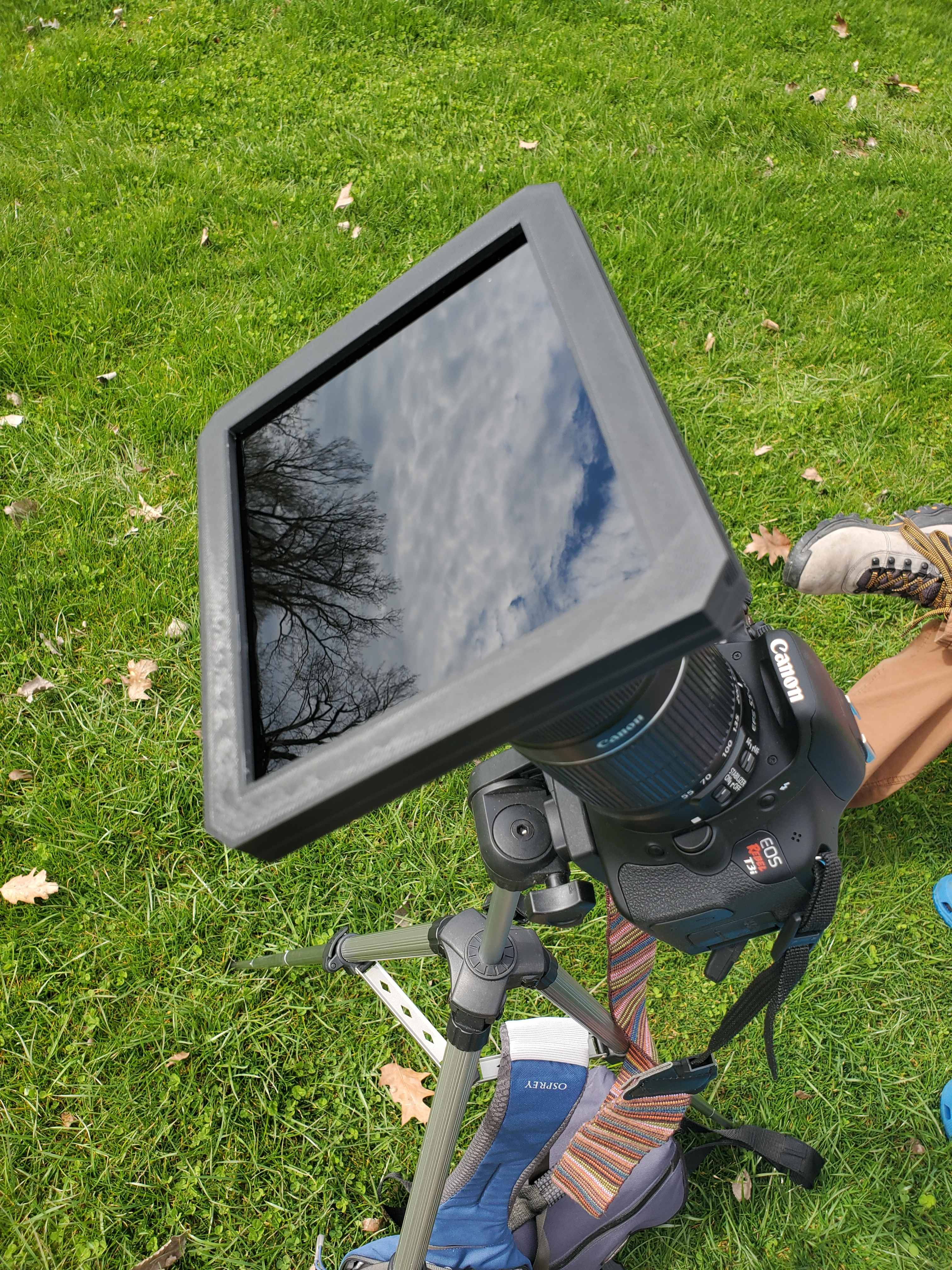 Welding glass filter adapter