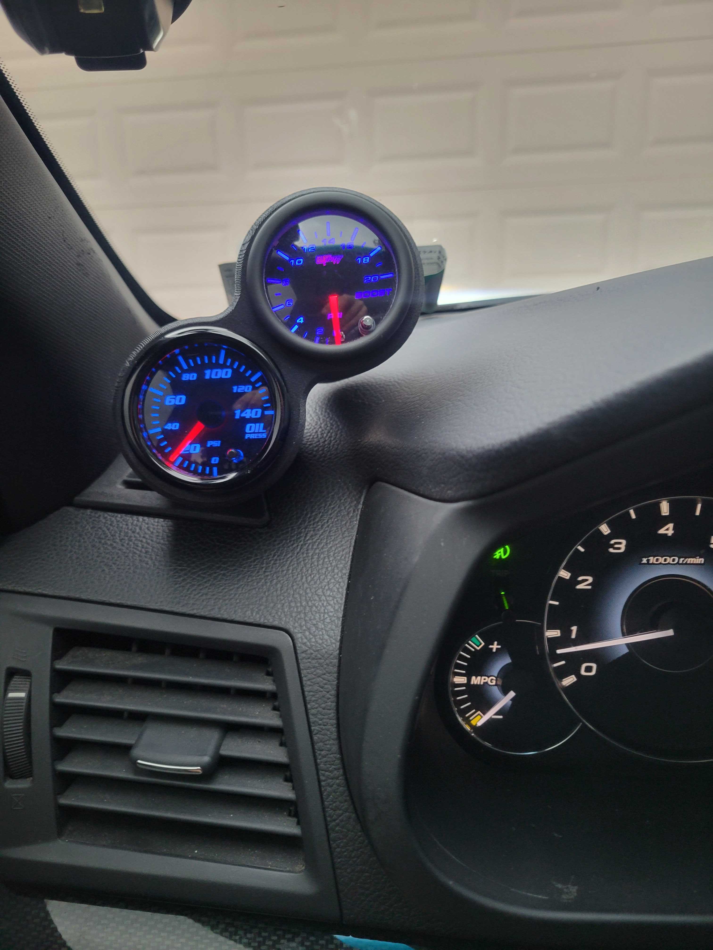 10-14 Subaru Legacy/Outback/Liberty BM/BR vent gauge pod