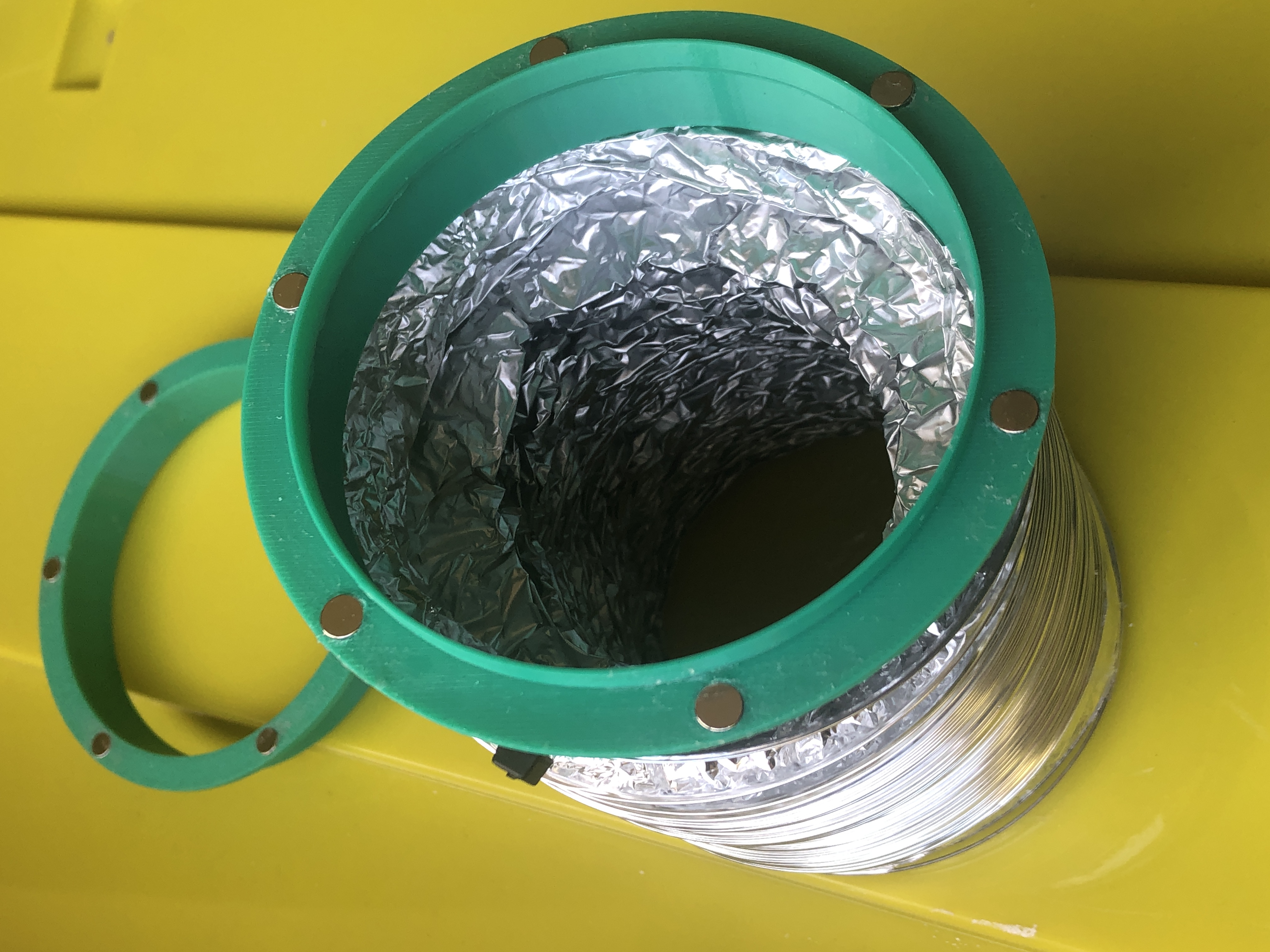 100mm Magnetic Duct Joiner by Mr.Spaghetti | Download free STL model ...
