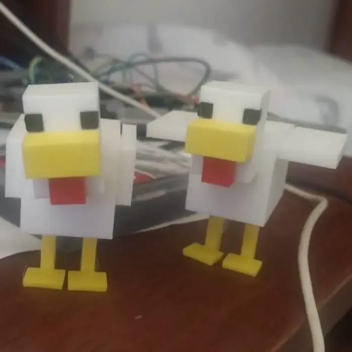 Minecraft chicken