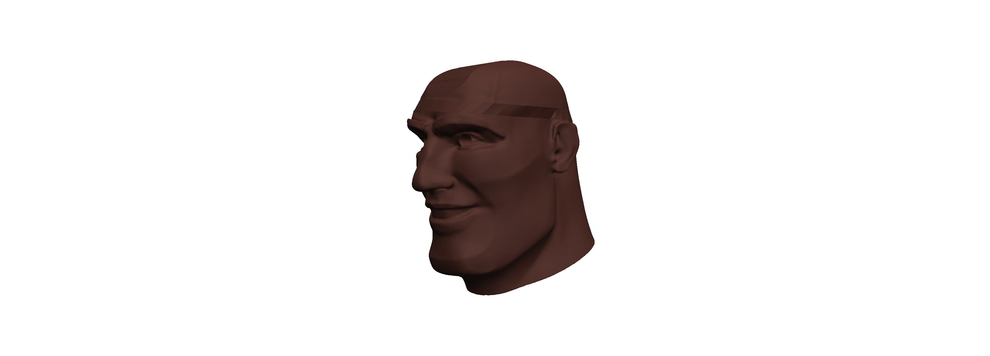 Bruce Bald Upgrade for 3D SETS Family - Ann & Bruce