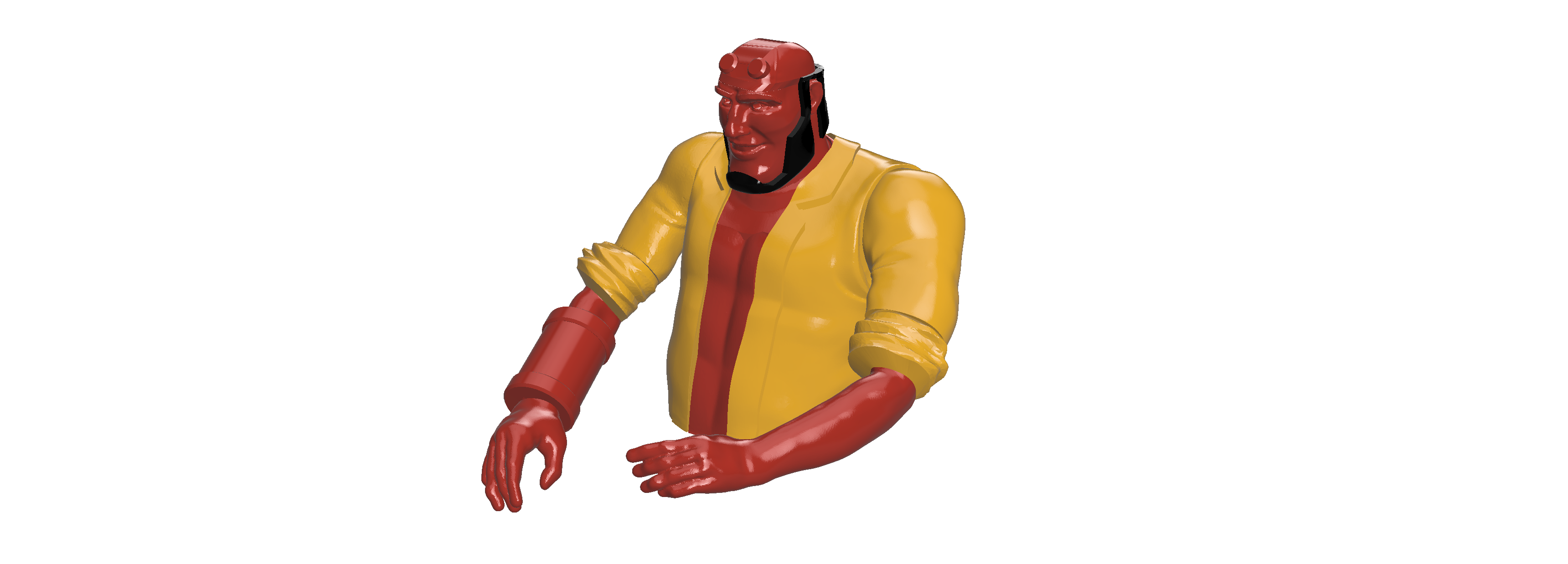Bruce Hellboy Upgrade for 3D SETS Family - Ann & Bruce