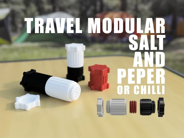 Travel Modular Salt and Peper