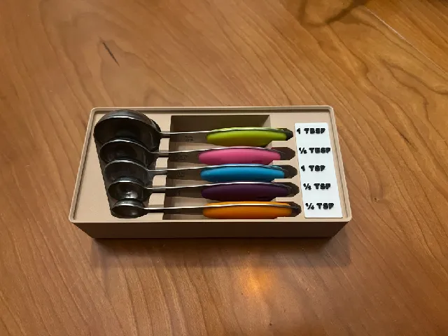 Gridfinity Measuring Spoon Set Bin