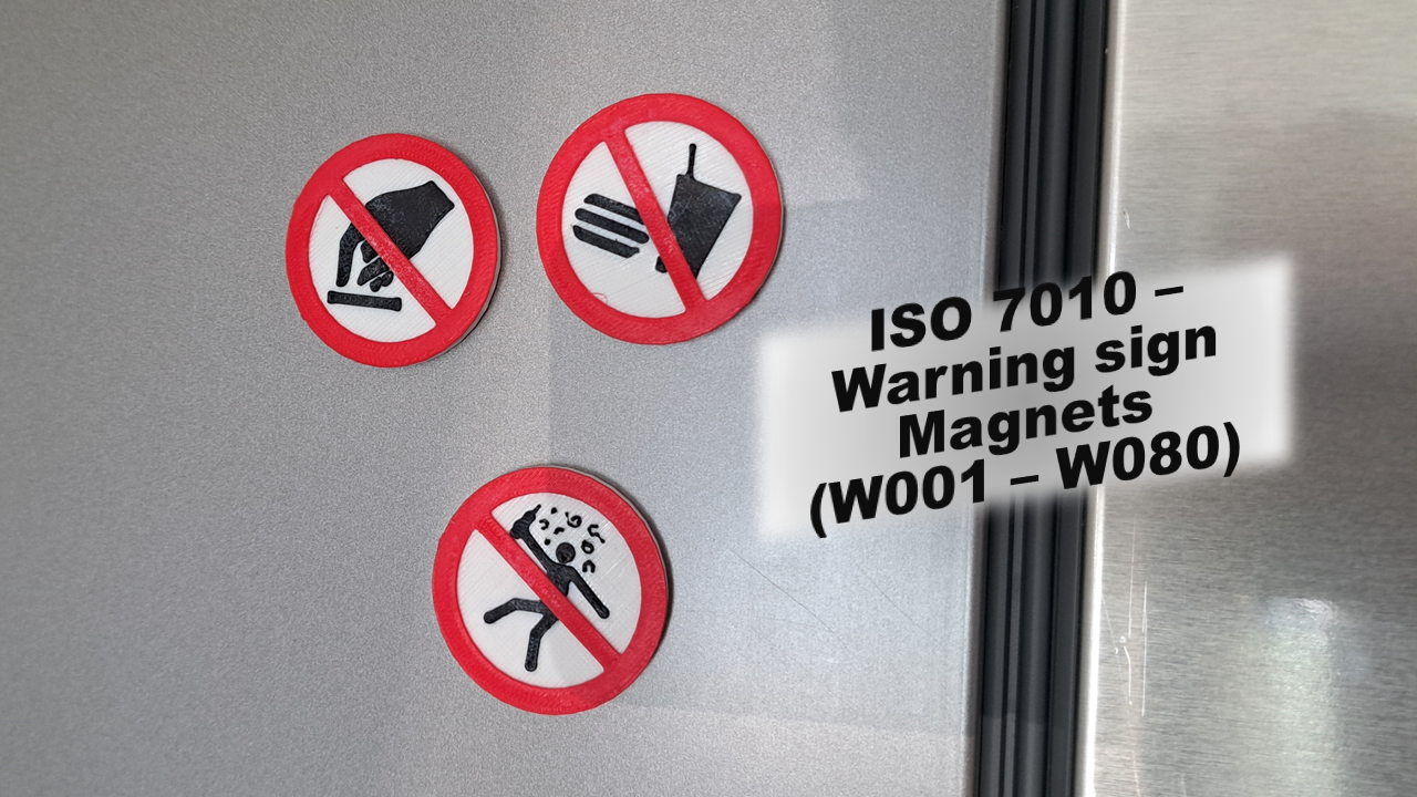 ISO 7010 - Prohibition Sign Magnets