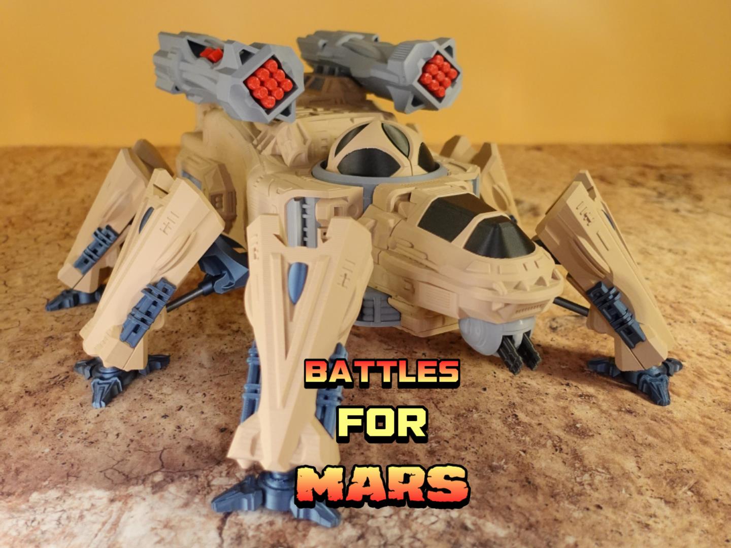 BATTLES FOR MARS - GUARDIAN SUPREME DEFENCE CARRIER - PHASE 1.1