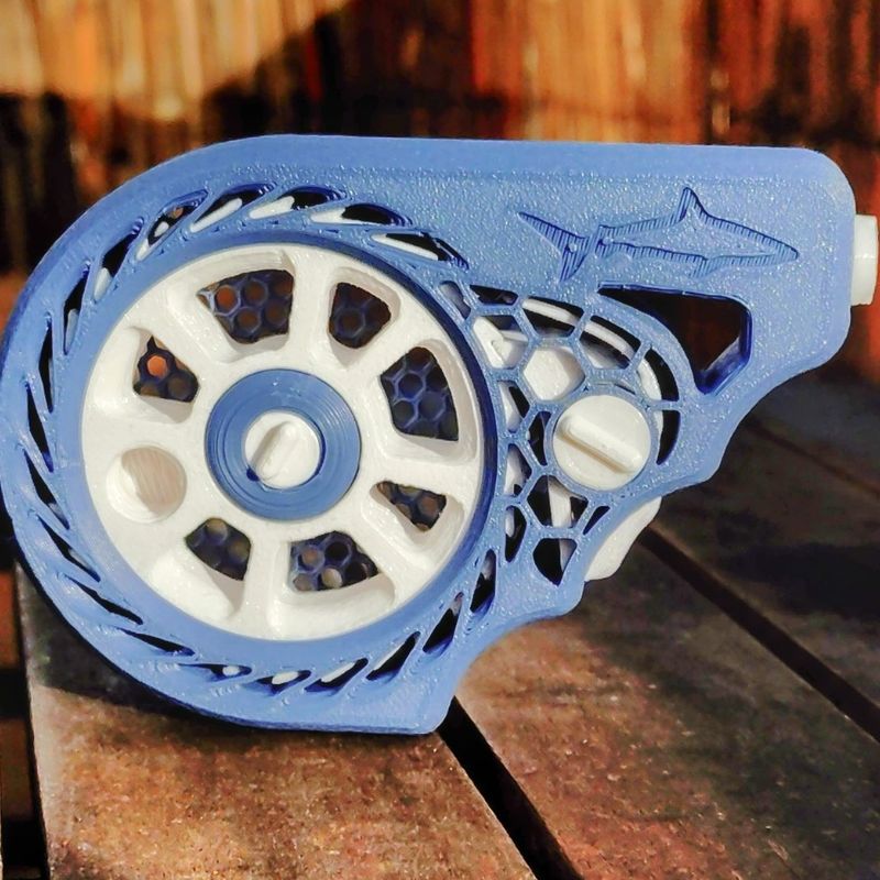 Fishing Rod ＂Sharky＂ by JH | Download free STL model | Printables.com
