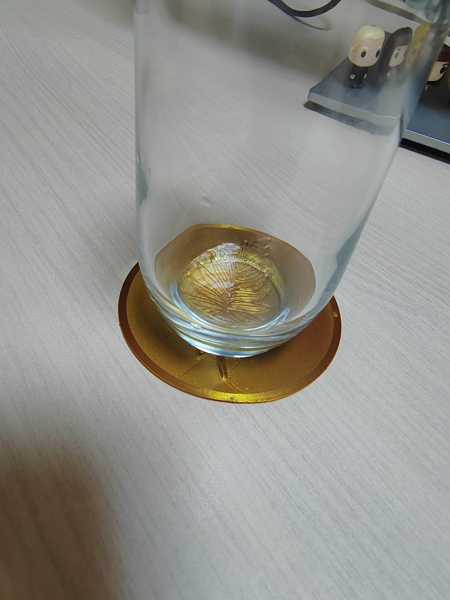 Flower Power Coaster & Holder
