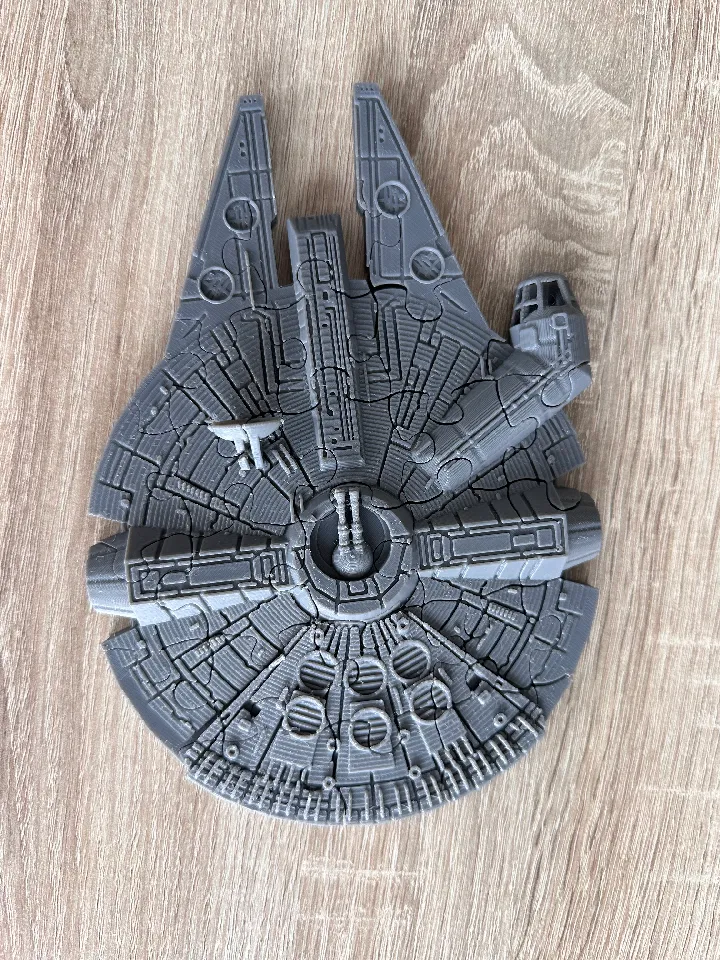 Millennium Falcon 3D puzzle by 3Dmar | Download free STL model ...
