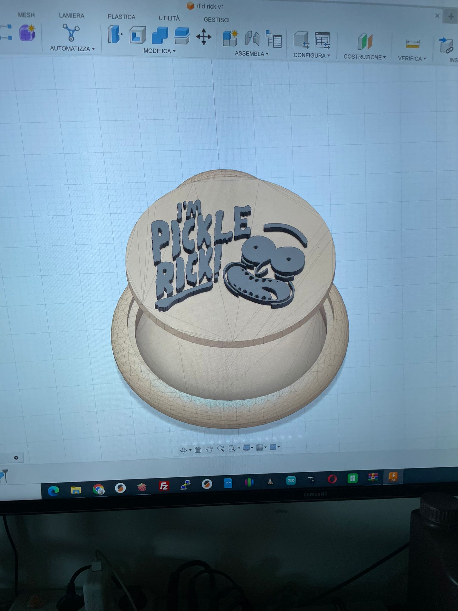 RFID TAG RICK AND MORTY