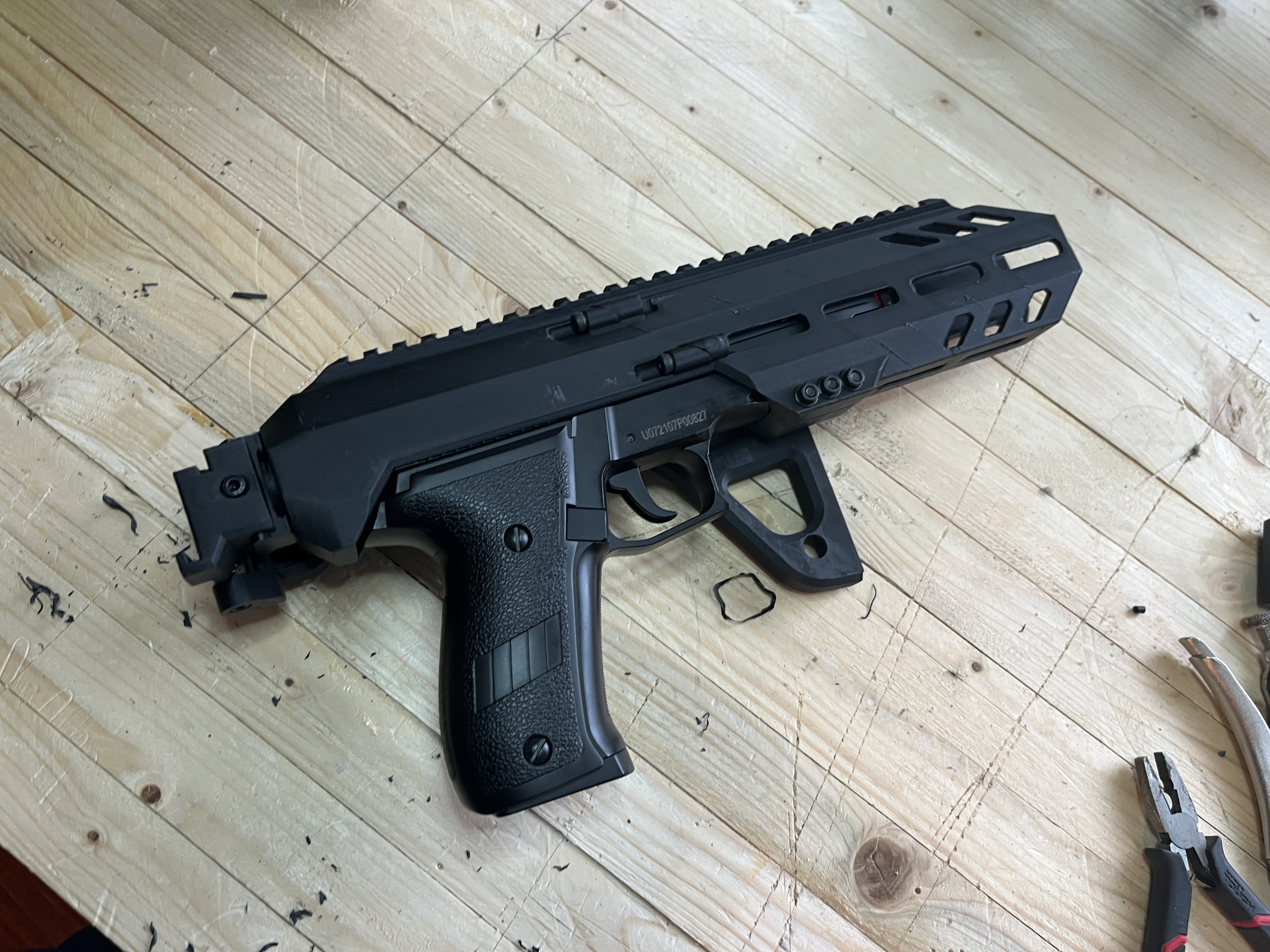 Airsoft P226 Carbine kit "Firefly"